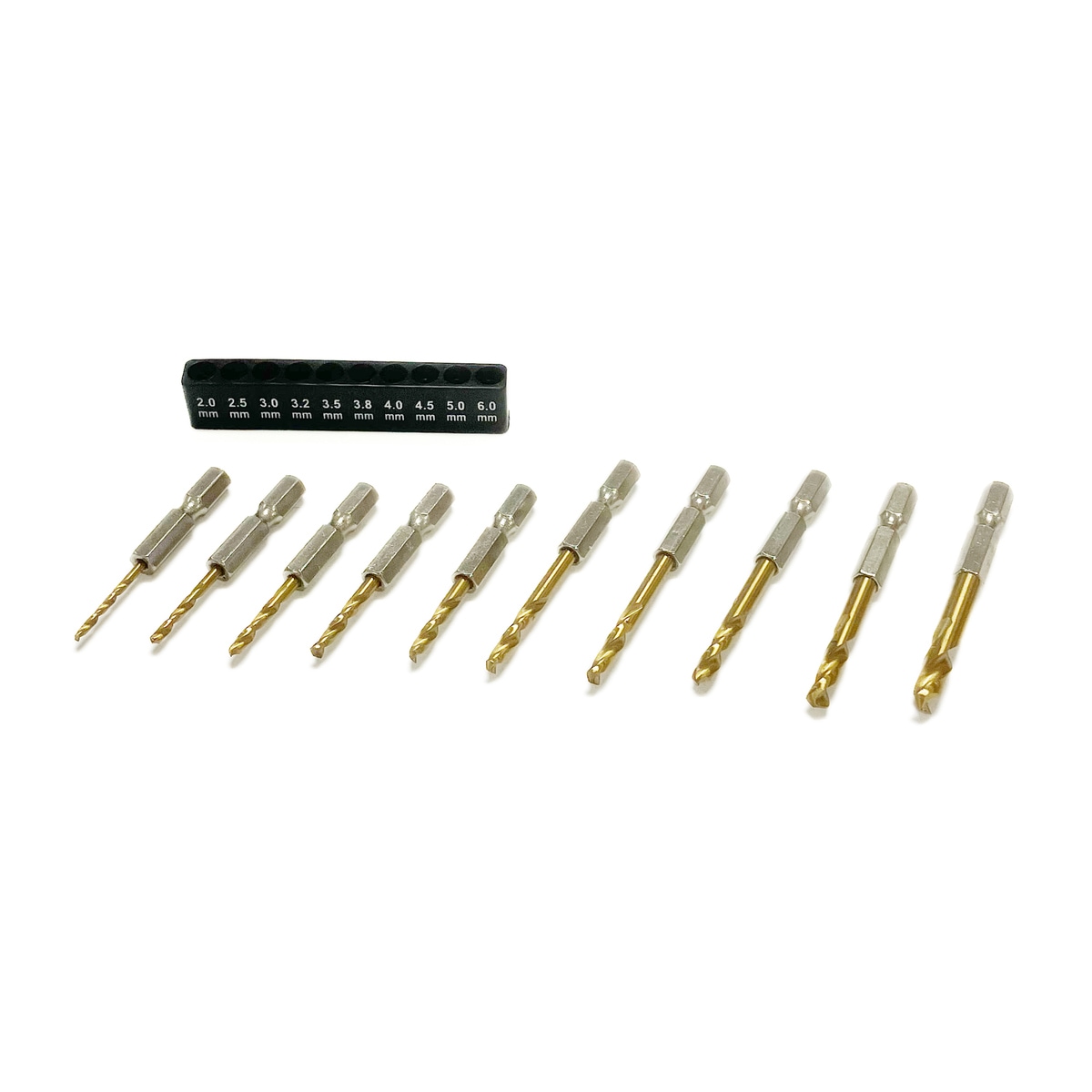 ウイザ WIZA ステンレス用ドリル刃セット 10本組 WZCMD-10 アーク