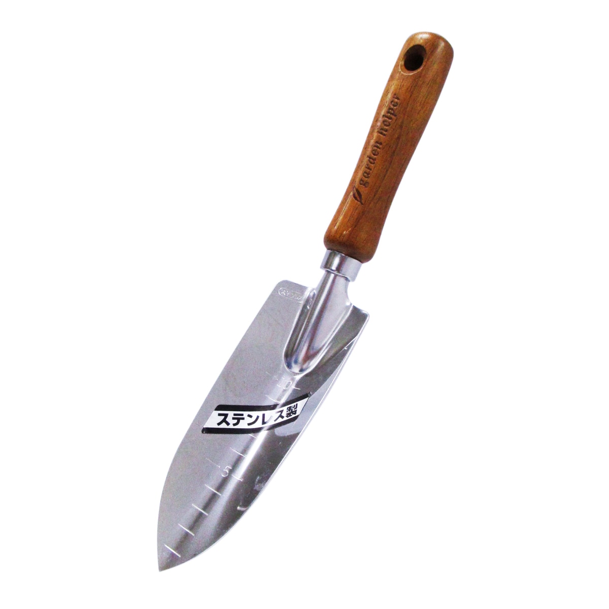 ガーデンヘルパー ステンレス木柄移植鏝 細 721134 アークランズ