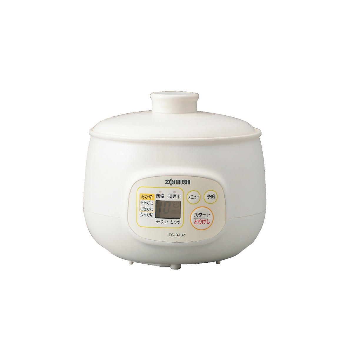 マイコンお粥メーカー 送料無料】象印 マイコンおかゆメーカー EG-DA02-WB | 家電・照明