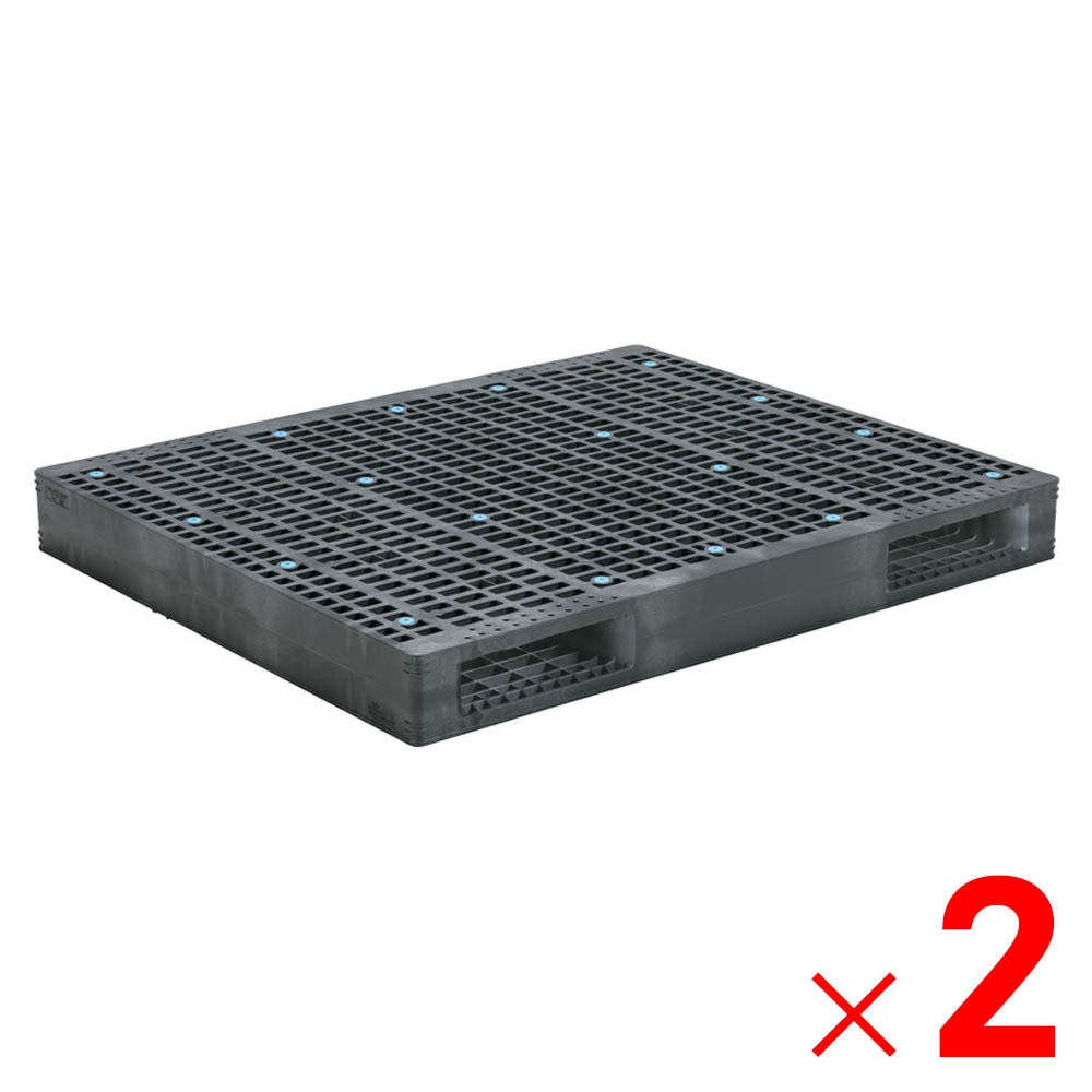 (メーカー直送) 法人様限定 R4-1012F-4 サンコー プラスチックパレット 三甲 ライトブルー （プラパレ） メーカー直送 法人様限定 R4-1012-4 サンコー プラスチックパレット