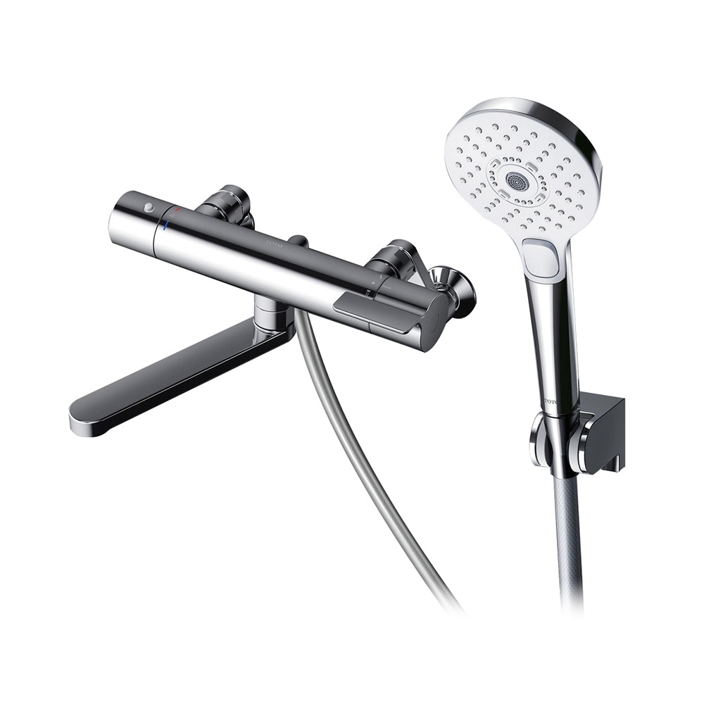 送料無料】TOTO 壁付サーモスタット混合水栓 TBV03404J | 水廻り・水道