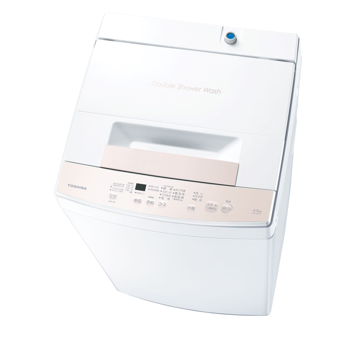 送料無料】東芝 全自動洗濯機4.5kg AW-45GA4-W 【大型便・時間