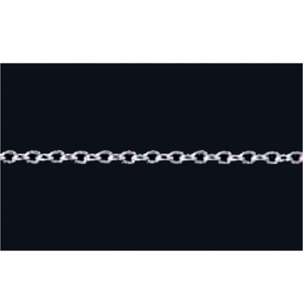 アートクレイシルバー シルバーチェーン SV925 アズキ 太 50cm C-0013