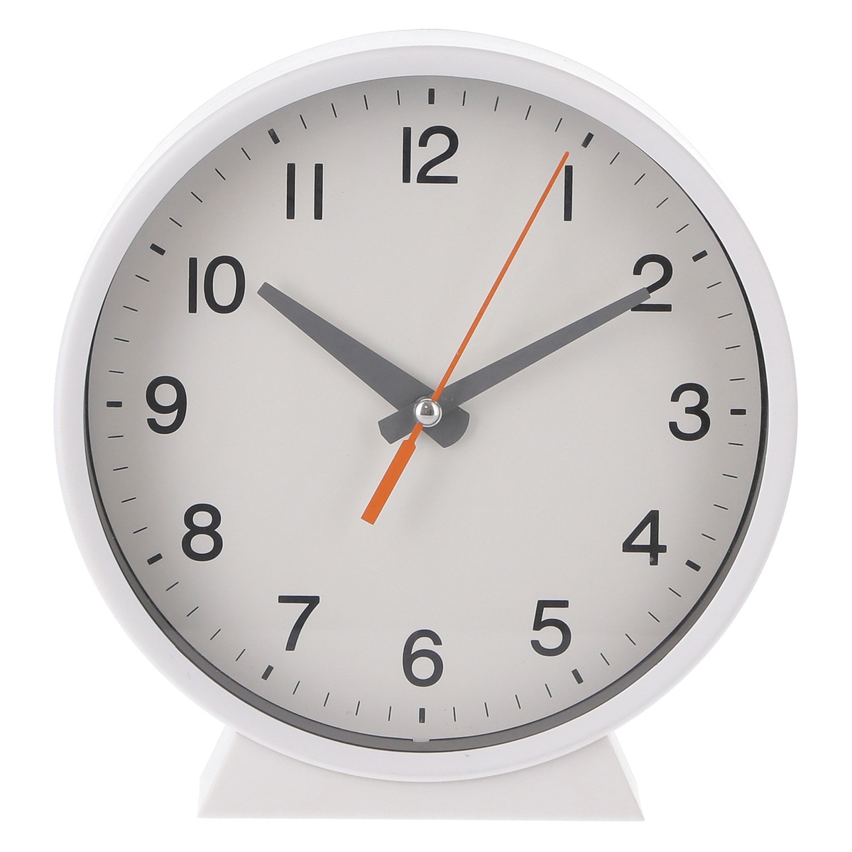 【送料無料】不二貿易 置掛兼用時計 エルフ WH EG6937C-BM246 【メーカー直送・代引不可・置配不可・配送地域限定】