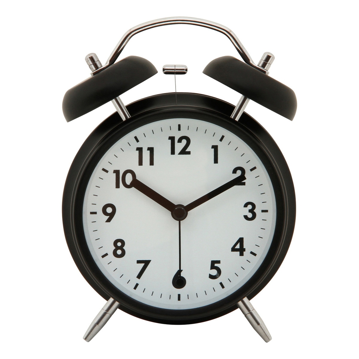 【送料無料】不二貿易 置時計 ベル BK SA6004 【メーカー直送・代引不可・置配不可・配送地域限定】