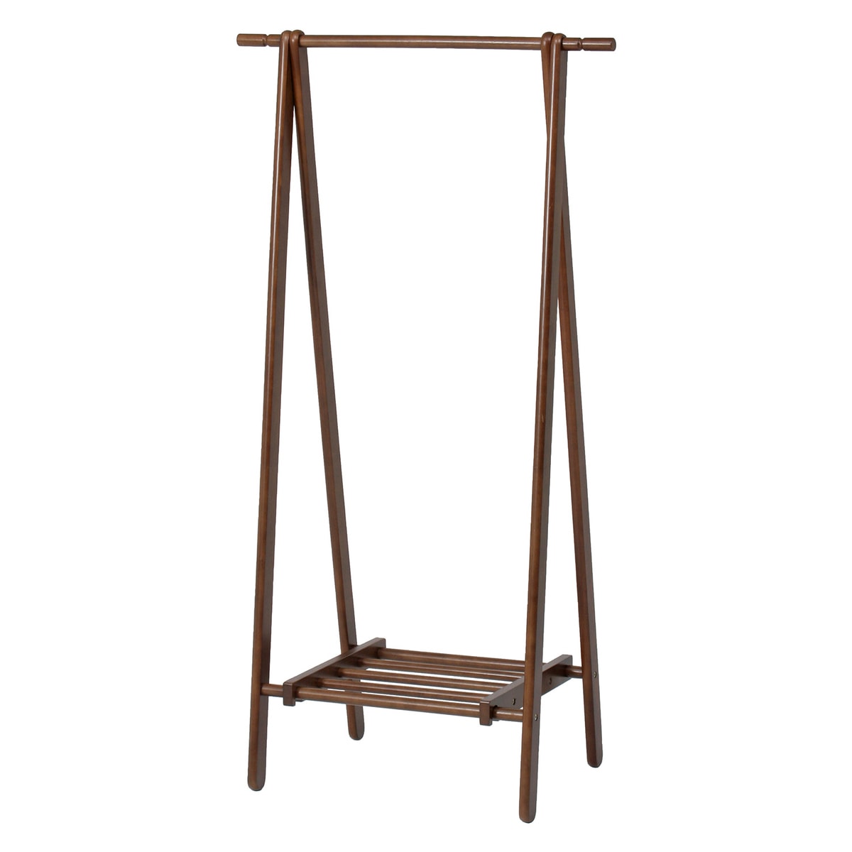 【送料無料】不二貿易 木製ハンガー 6110-6-80-KI BR 【メーカー直送・代引不可・置配不可・配送地域限定】