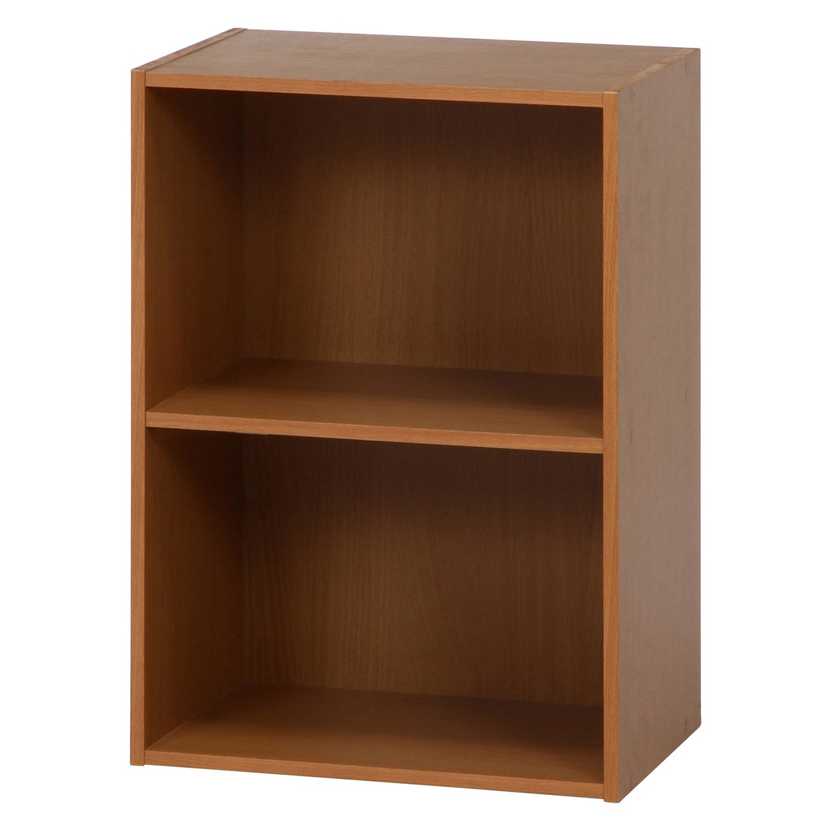 【送料無料】不二貿易 カラーボックス2段 HP643 NA 【メーカー直送・代引不可・置配不可・配送地域限定】