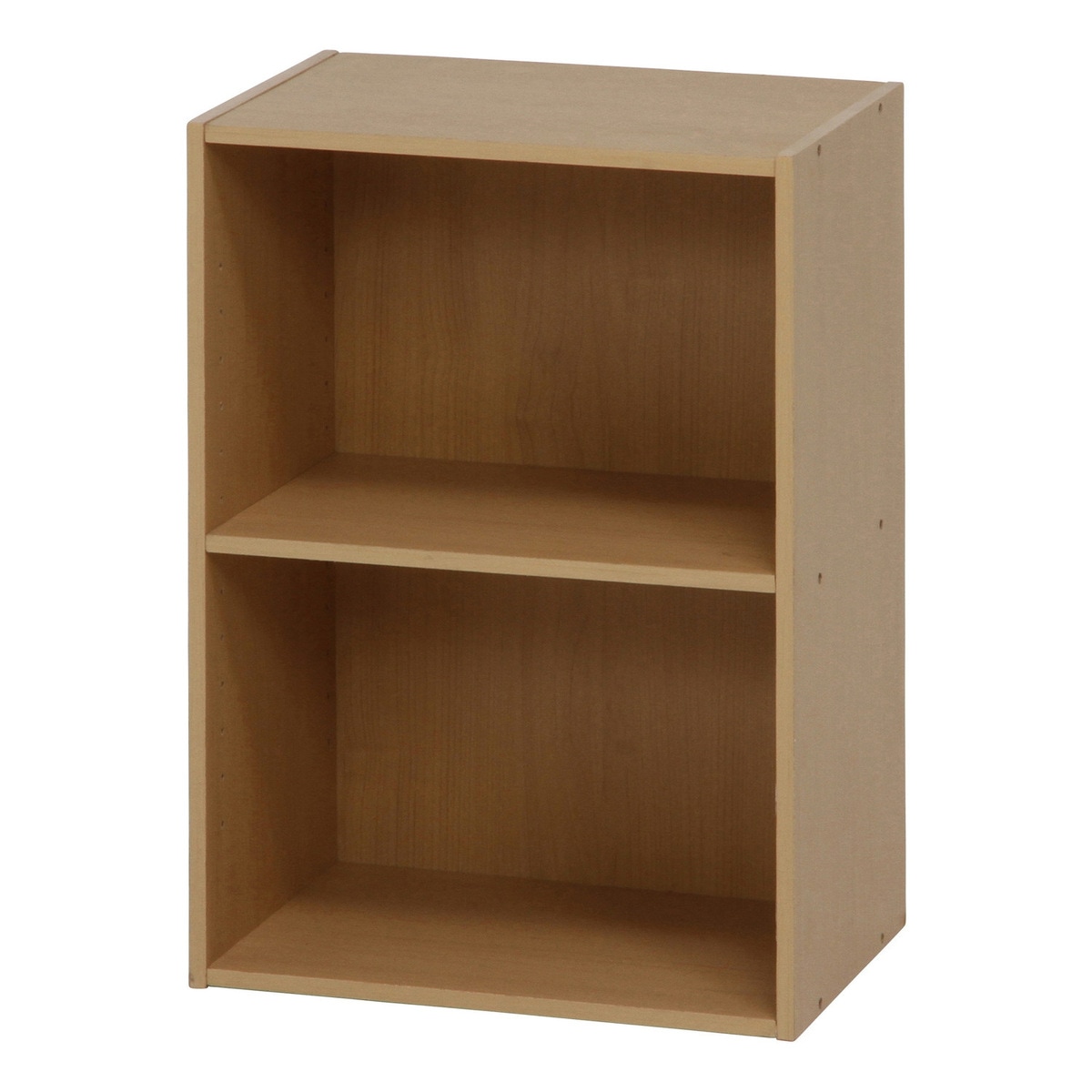 【送料無料】不二貿易 カラーボックス 可動棚2段 NA TKD023 【メーカー直送・代引不可・置配不可・配送地域限定】