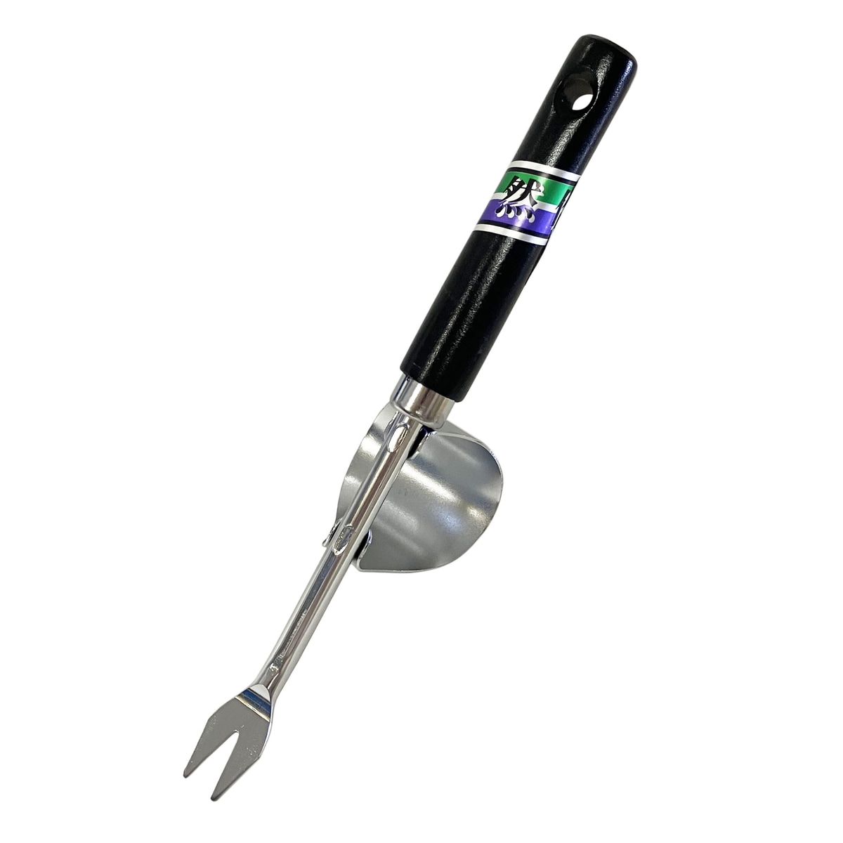 自然作 ミニテコ付き草ぬき クローム木柄 721003 アークランズ