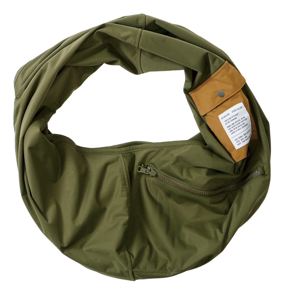 【送料無料】ライフライク ミルアウトドアポケットスリング カーキ M 113R07