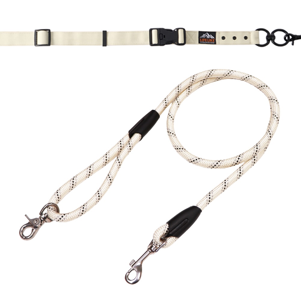 【送料無料】ライフライク 2WAYハンズフリーリード アイボリー 125R01