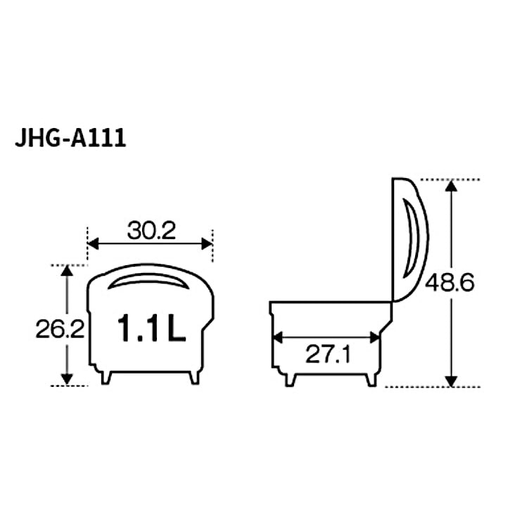 TIGER 電子ジャー JHG 保温のみ 1.1リットル(6合)2018年製 Amazon.co.jp: タイガー 電子ジャー 保温 専用 6合 カトレア