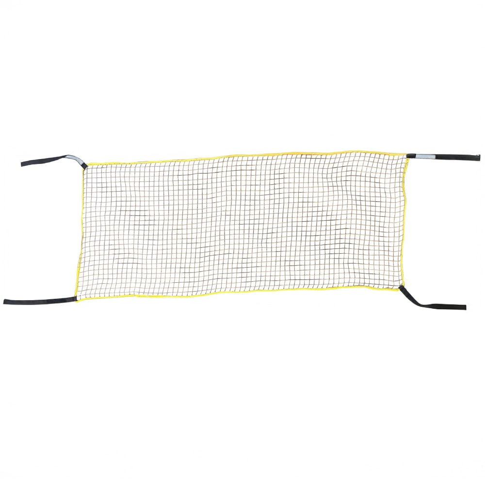 【送料無料】ティーエフサービス 落下防止ネット 面ファスナータイプ 1800mm イエロー×グレー RNM-18