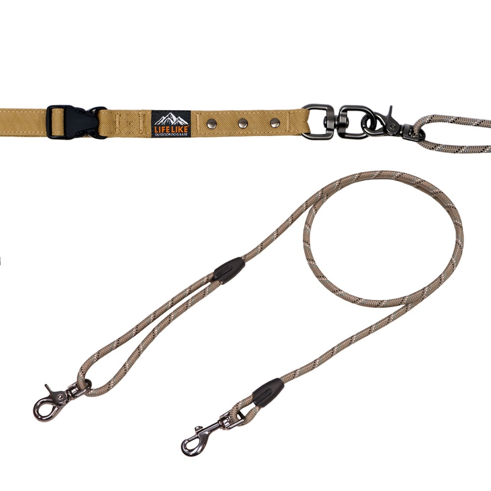 【送料無料】ライフライク 2WAYライトハンズフリーリード サンドベージュ 125R03