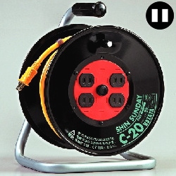 ハタヤ シンサンデーリール 単相100V 20m C-20 コードリール