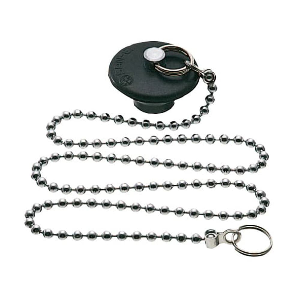 サンエイ SANEI バス用W式クサリ付ゴム栓 PH27-35