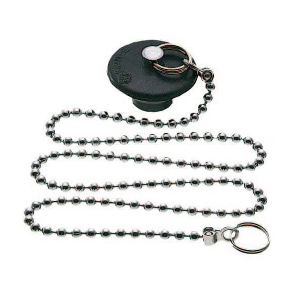 サンエイ SANEI バス用W式クサリ付ゴム栓 PH27-40