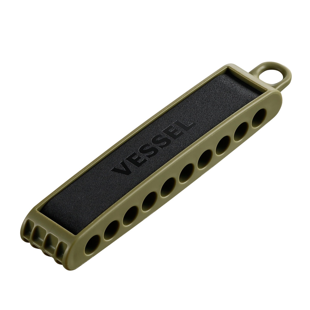 ベッセル VESSEL ビットホルダー 10本用 6.35mm オリーブドラブ BH-10D