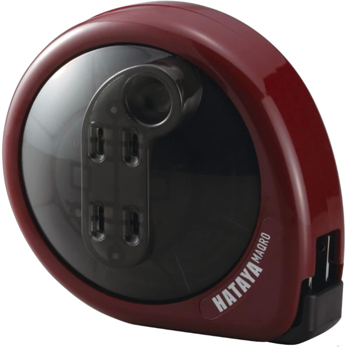 ハタヤ マッキュロ 屋内用コードリール 2m バーガンディー MQ-2-BG