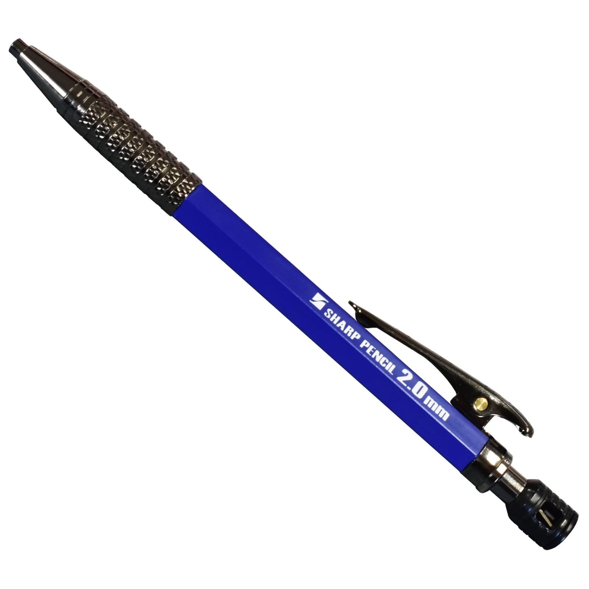 祥碩堂 朱雀 シャープペンシル 建築用 硬芯2.0mm 青 芯削り付 500-BLU