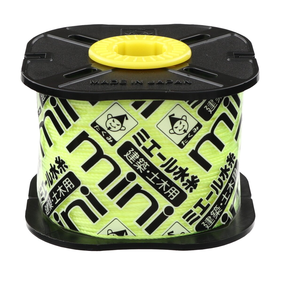 たくみ ミエール水糸mini 蛍光イエロー 太 0.8×135mm 4831