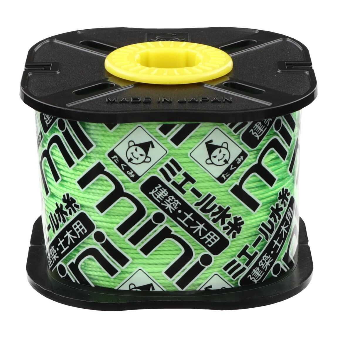 たくみ ミエール水糸mini 蛍光グリーン 太 0.8×135mm 4837