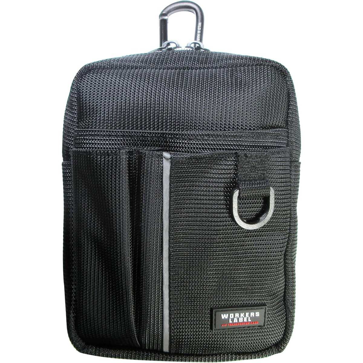 中林製作所 ワーカーズレーベル 反射ライン付小物ケース カラビナ付 RF-127