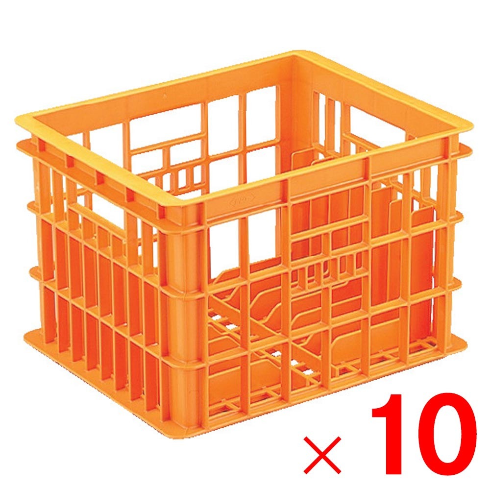 【送料無料】【法人限定】サンコー クールキャリア 3型 オレンジ 102318-00 ×10個 セット販売 【メーカー直送・代引不可・置配不可】