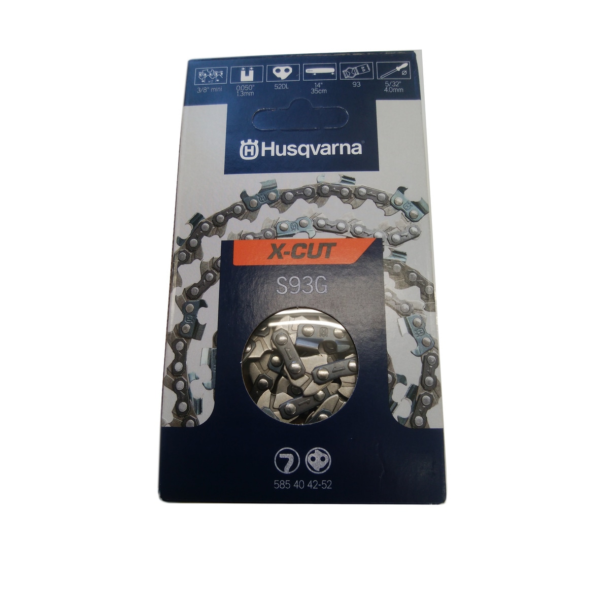 【送料無料】ハスクバーナ・ゼノア ソーチェン X-CUT S93G-52E