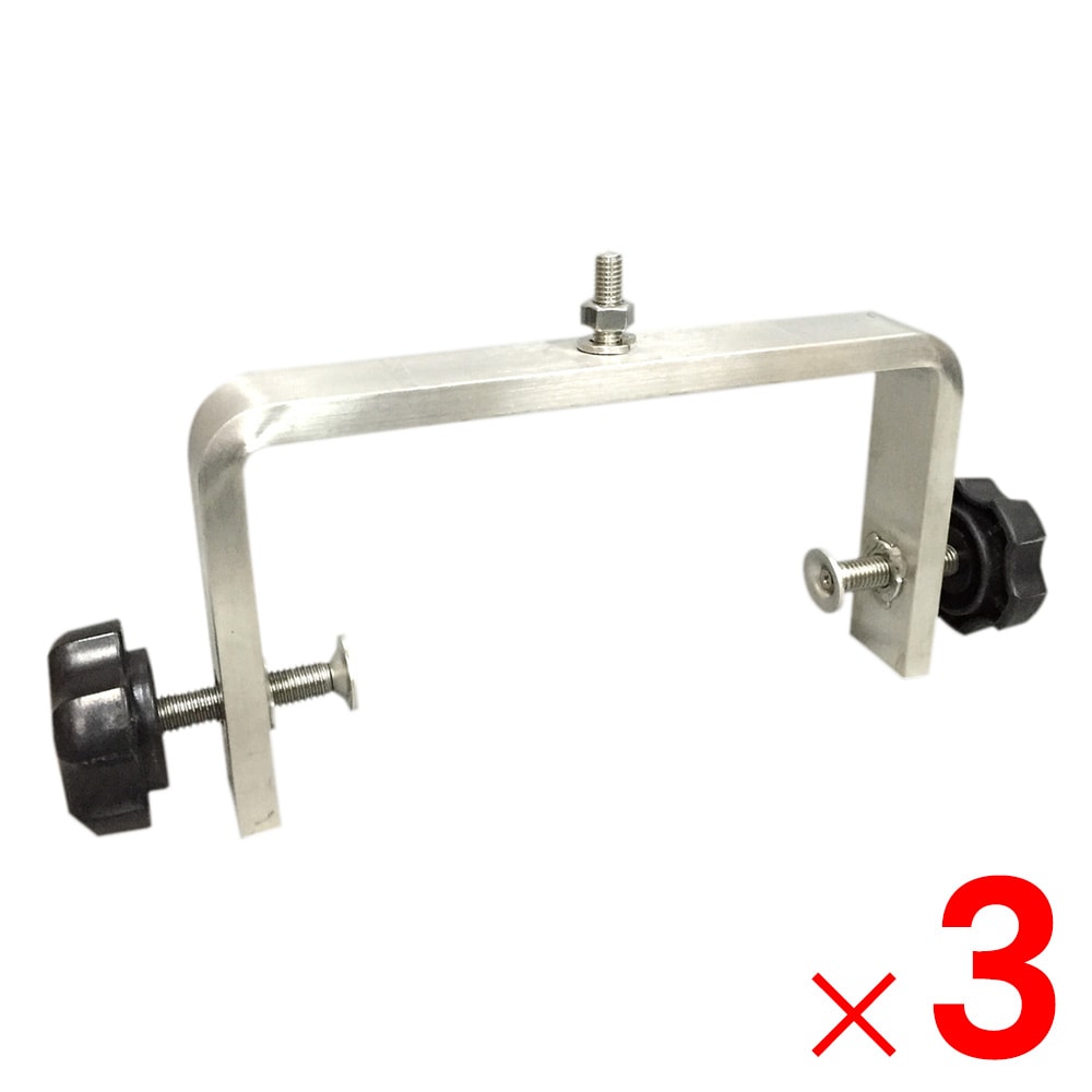 【送料無料】サンケイ技研 ステンレス製 箱型トメ金具 両締め SW-170×3個 セット販売