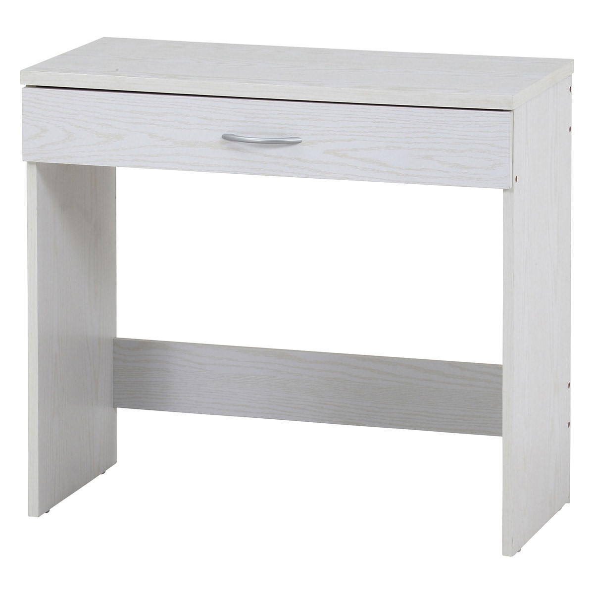 【送料無料】不二貿易 引き出し付きデスク オークWH FBC618 【メーカー直送・代引不可・置配不可・配送地域限定】