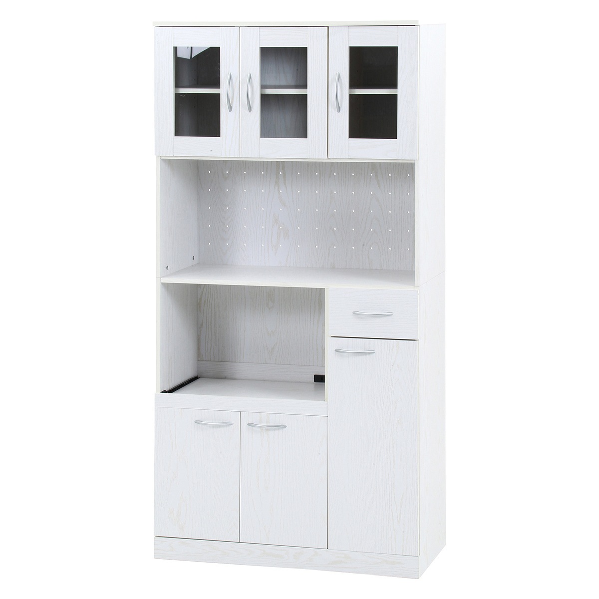 送料無料】不二貿易 ハイキッチンボード 180×90 オークWH FBC557-1 