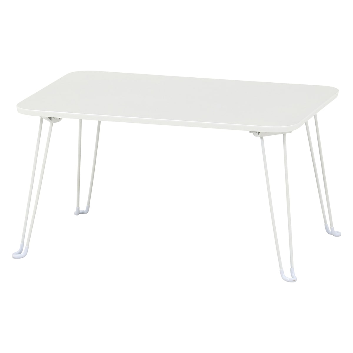 【送料無料】不二貿易 クスミカラーテーブル クレール 6040 ホワイト HH-60402 【メーカー直送・代引不可・置配不可・配送地域限定】