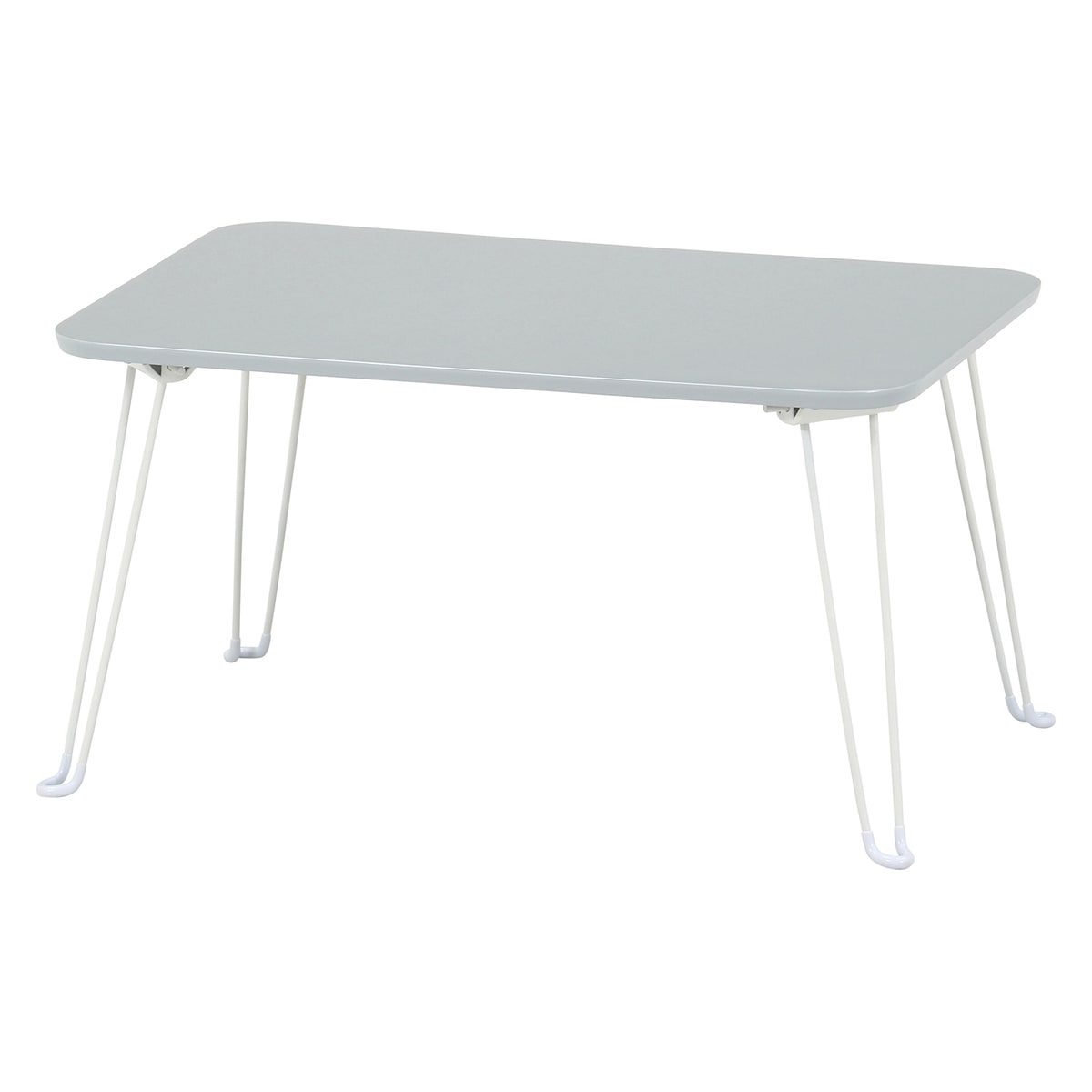 【送料無料】不二貿易 クスミカラーテーブル クレール 6040 グレー HH-60401-429 【メーカー直送・代引不可・置配不可・配送地域限定】