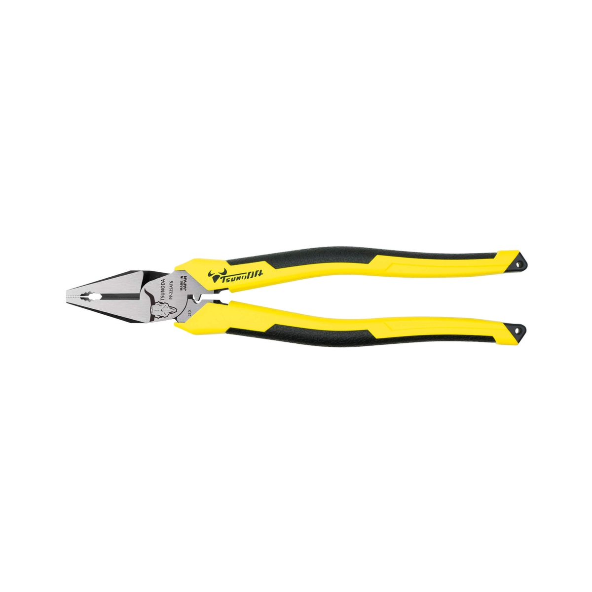 ツノダ 電工パワーペンチ 圧着機能付 225mm PP-225ATG