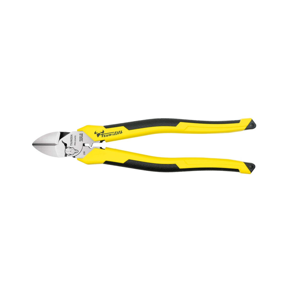 ツノダ パワー硬線ニッパー 圧着機能付 225mm PKN-225ATG