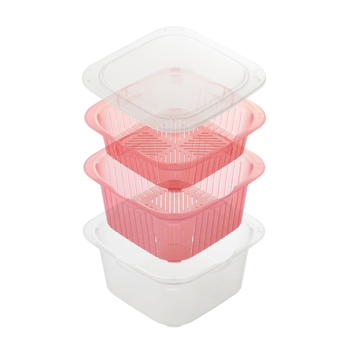 川崎 KAWASAKI ボウル&ザル アクティ4点セット レンジ調理 食洗機対応 MW-040