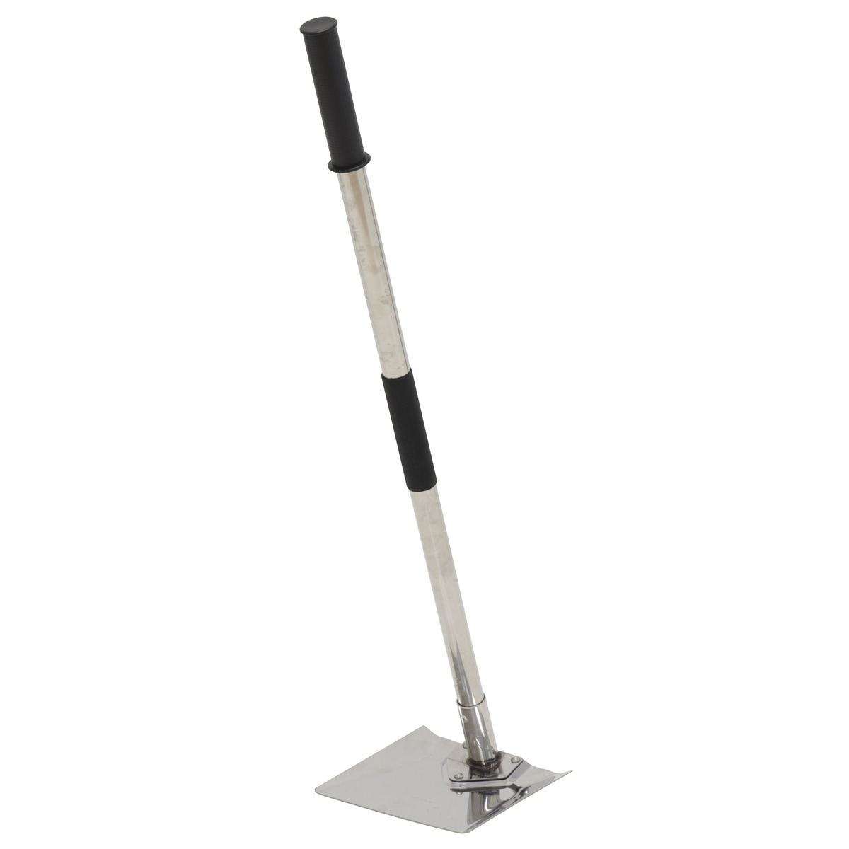 サンカ ステンレス製 左官鍬 本職用 パイプ柄 750mm TW-0035