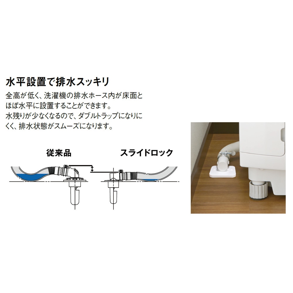 サンエイ SANEI 洗濯機排水トラップ H5504-50 | 水廻り・水道用品,洗濯