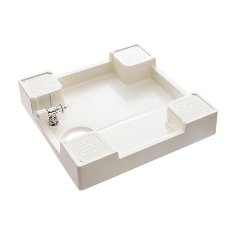【送料無料】サンエイ SANEI 洗濯機パン 洗濯機用水栓付 H5410S-640