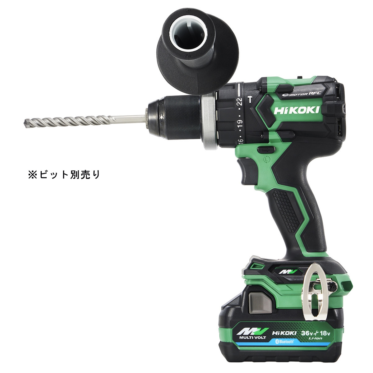 送料無料】ハイコーキ HIKOKI 18V静音インパクト 蓄電池2個 充電器付き