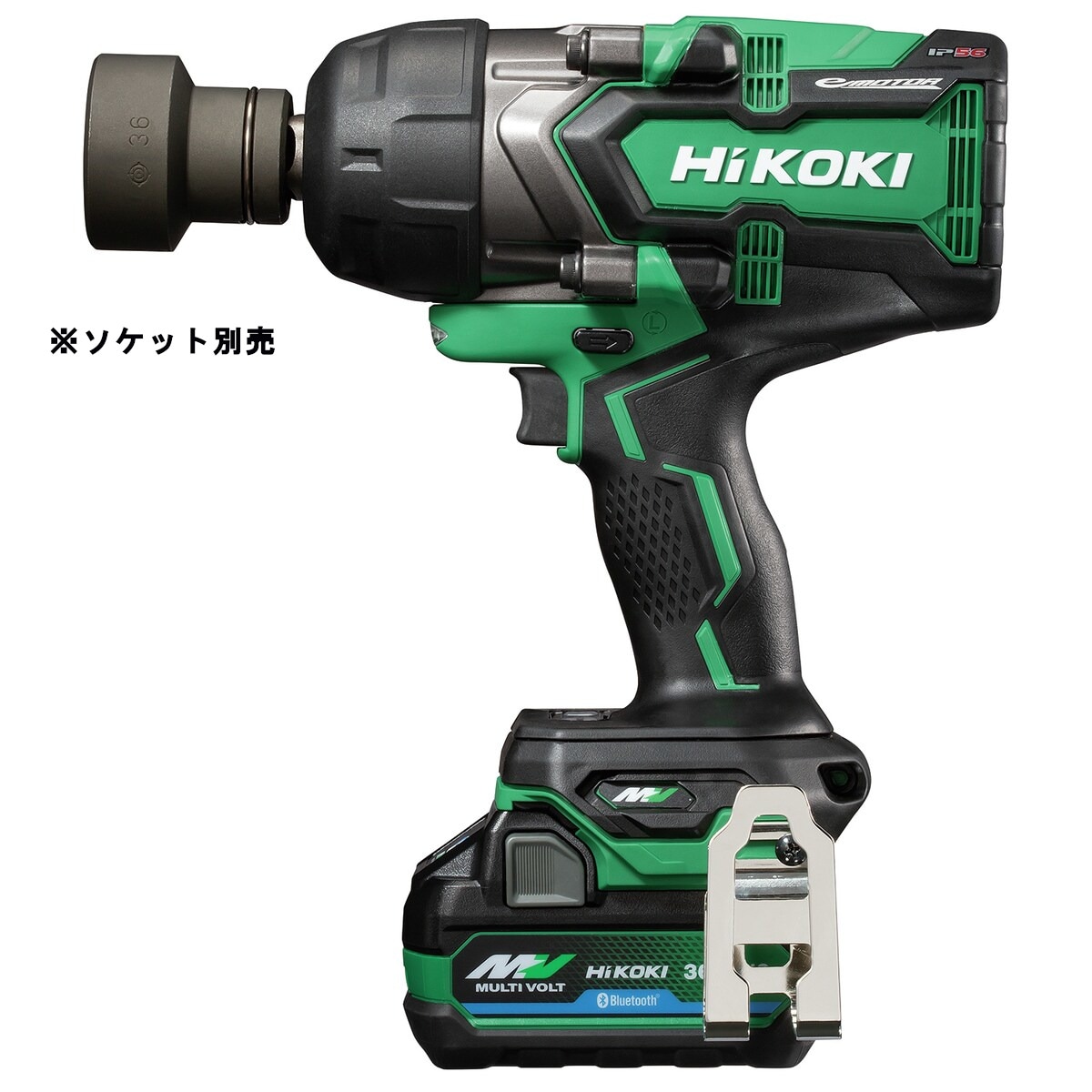 【送料無料】ハイコーキ HIKOKI 36Vインパクトレンチ 蓄電池2個 充電器付き WR36DF 2XPSZ