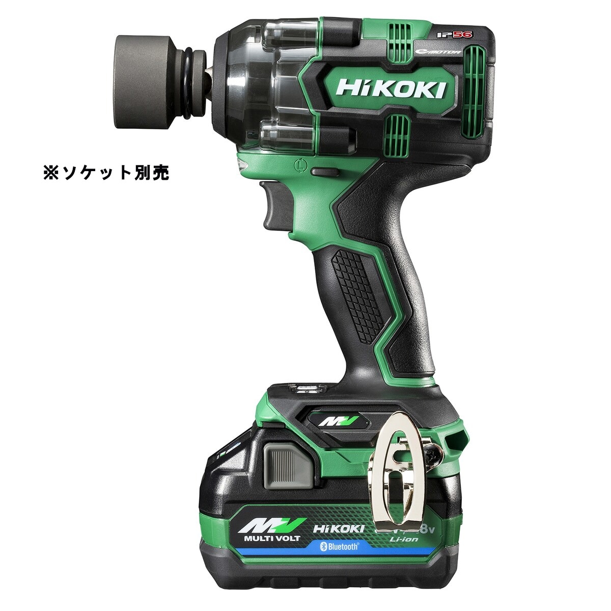 【送料無料】ハイコーキ HIKOKI 36Vインパクトレンチ 蓄電池2個 充電器付き WR36DH 2XPSZ