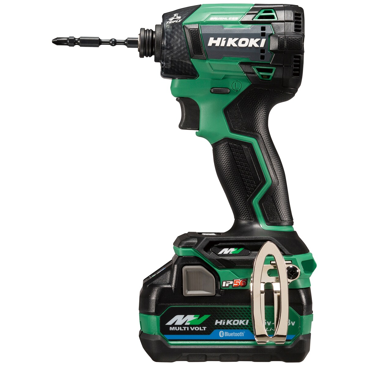 ✨ハイコーキ　36V　インパクトレンチ＋インパクトドライバ＋バッテリ×2＋充電器✨うるま市田場✨ 送料無料】ハイコーキ HIKOKI 36VインパクトDV 蓄電池2個 充電器付き