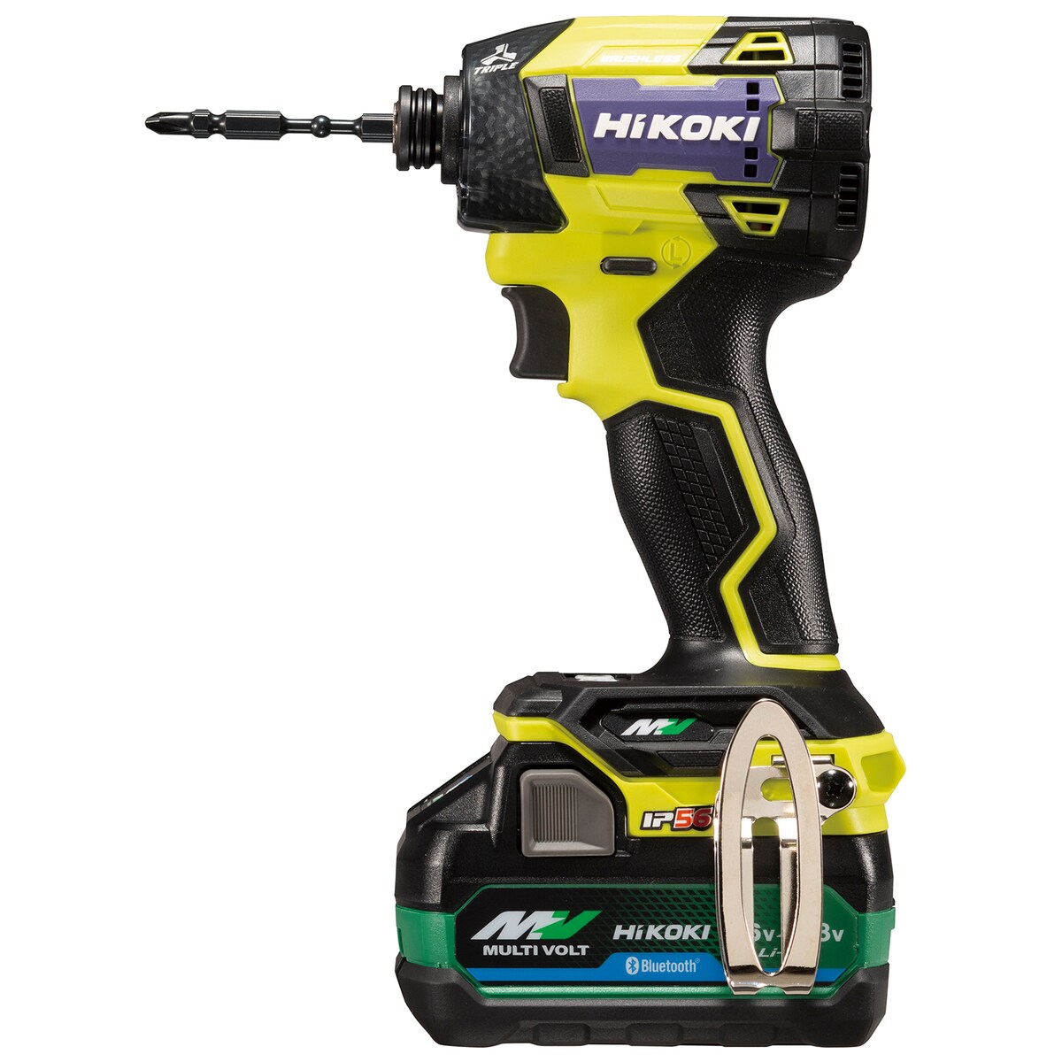 送料無料】ハイコーキ HIKOKI 36VインパクトDV 蓄電池2個 充電器付き