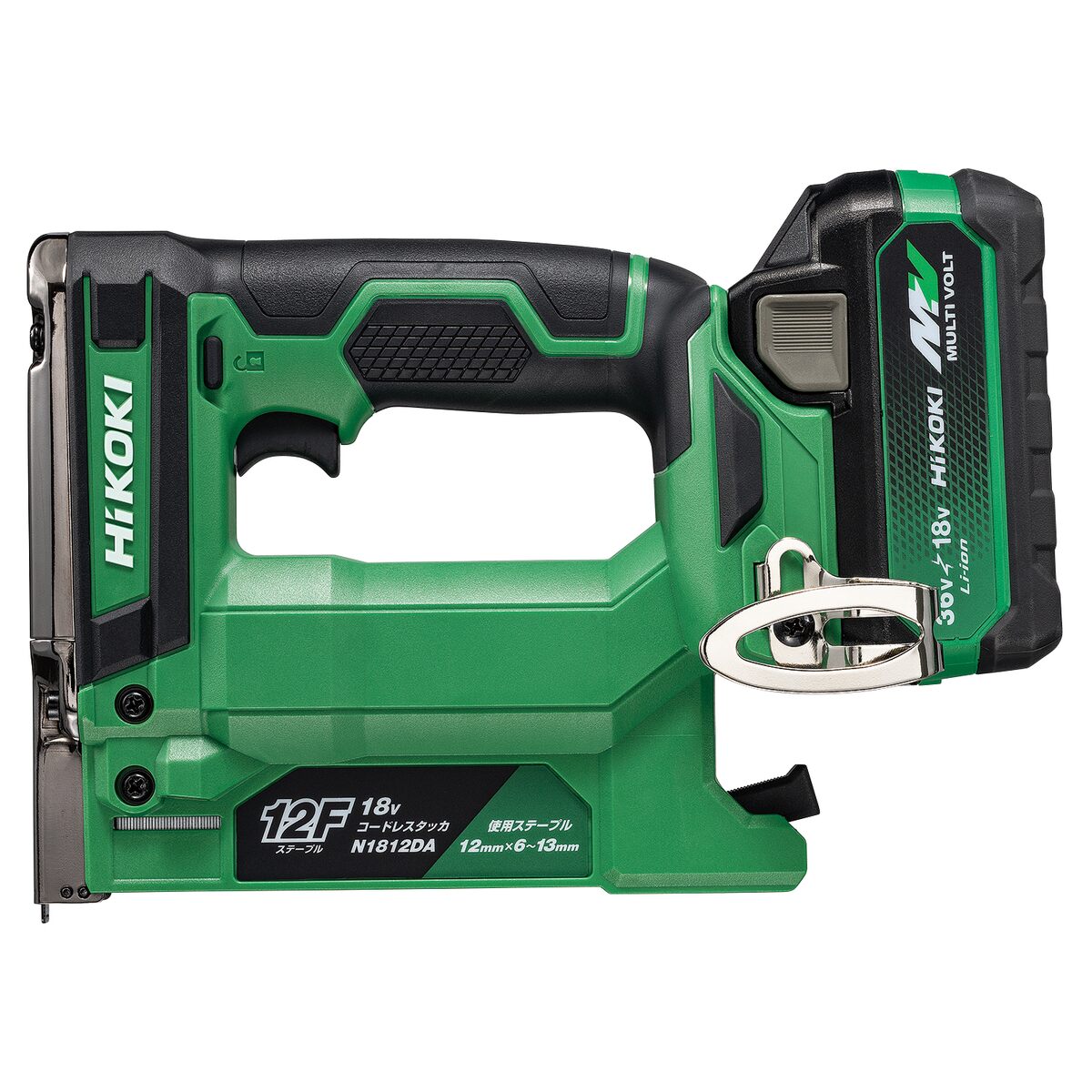 【送料無料】ハイコーキ HIKOKI 18Vタッカ 蓄電池1個 充電器付き N1812DA XPZ