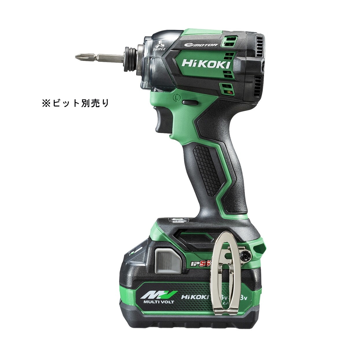 【送料無料】ハイコーキ HIKOKI 18VインパクトDV 蓄電池2個 充電器付き WH18DC 2XPZ