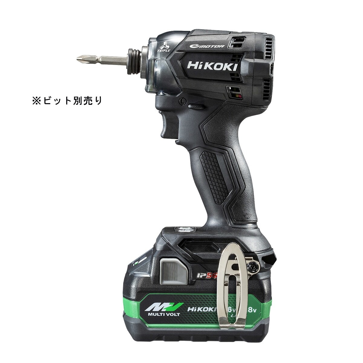 HIKOKI（日立工機）14.4V コードレスインパクトドライバ（緑）WH14DDL2 