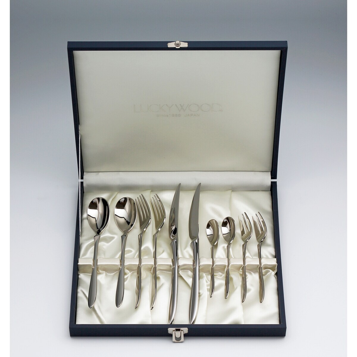 送料無料】ラッキーウッド カトラリーセット フレンチアクセント ペア