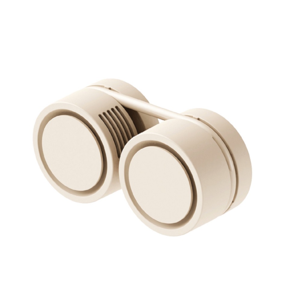 NAKAGAMI ナカガミ くるくるネックファン ベージュ YNG-KRNF161-BE